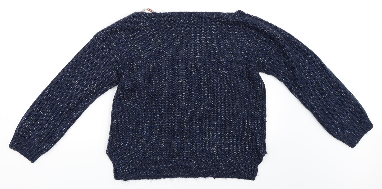 Atmosphere Womens Blue   Pullover Jumper Size 10