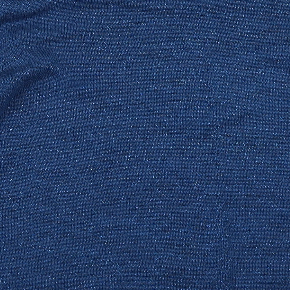 Jin Zhuang Womens Blue   Pullover Jumper Size M