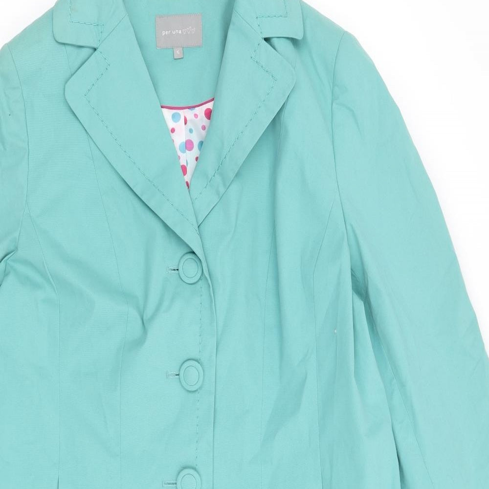 Per Una Womens Green   Jacket  Size 16