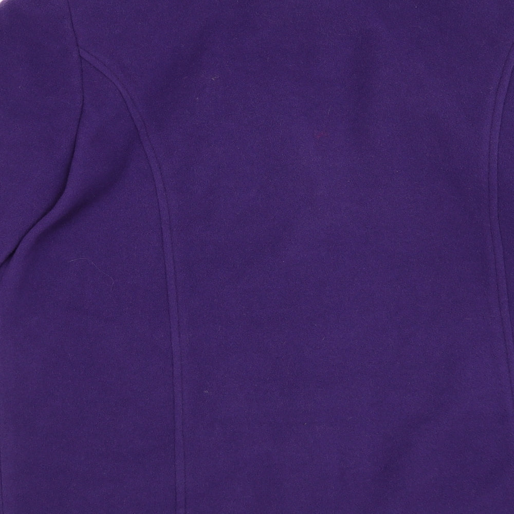 Marks and Spencer Womens Purple   Overcoat Cape Size 14