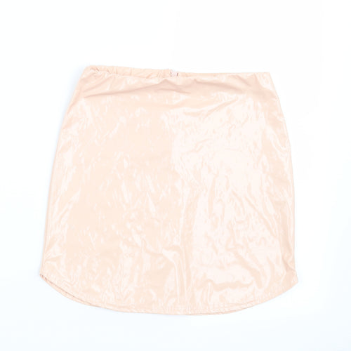 Missguided Womens Pink   Mini Skirt Size 8