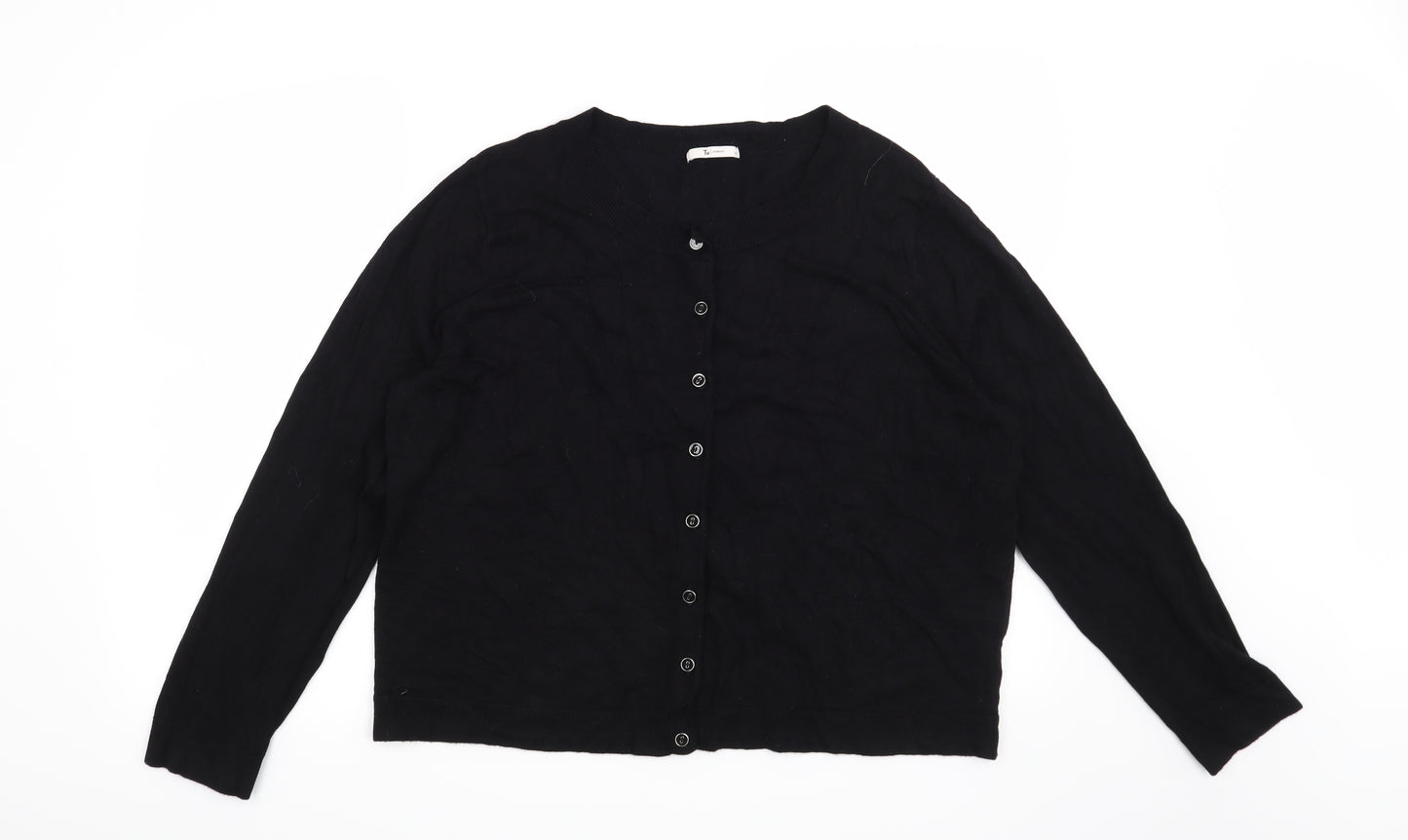 TU Womens Black   Cardigan Jumper Size 20