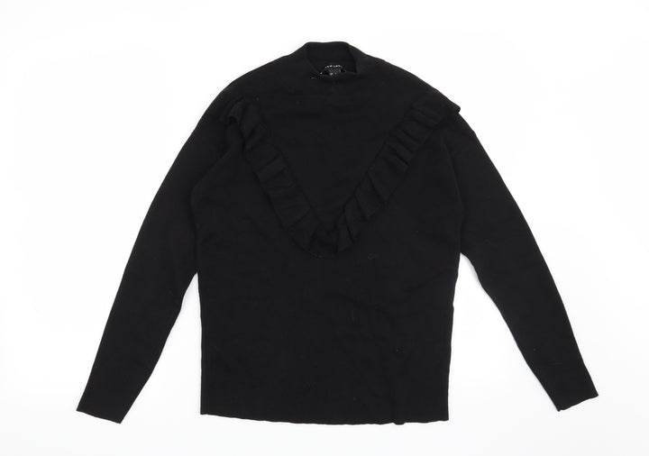 New Look Womens Black Pullover Jumper Size S