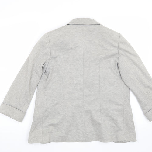 Miss Selfridge Womens Grey   Jacket Blazer Size 10