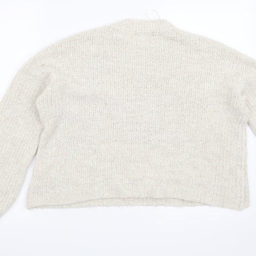 Marks and Spencer Womens Beige   Pullover Jumper Size M