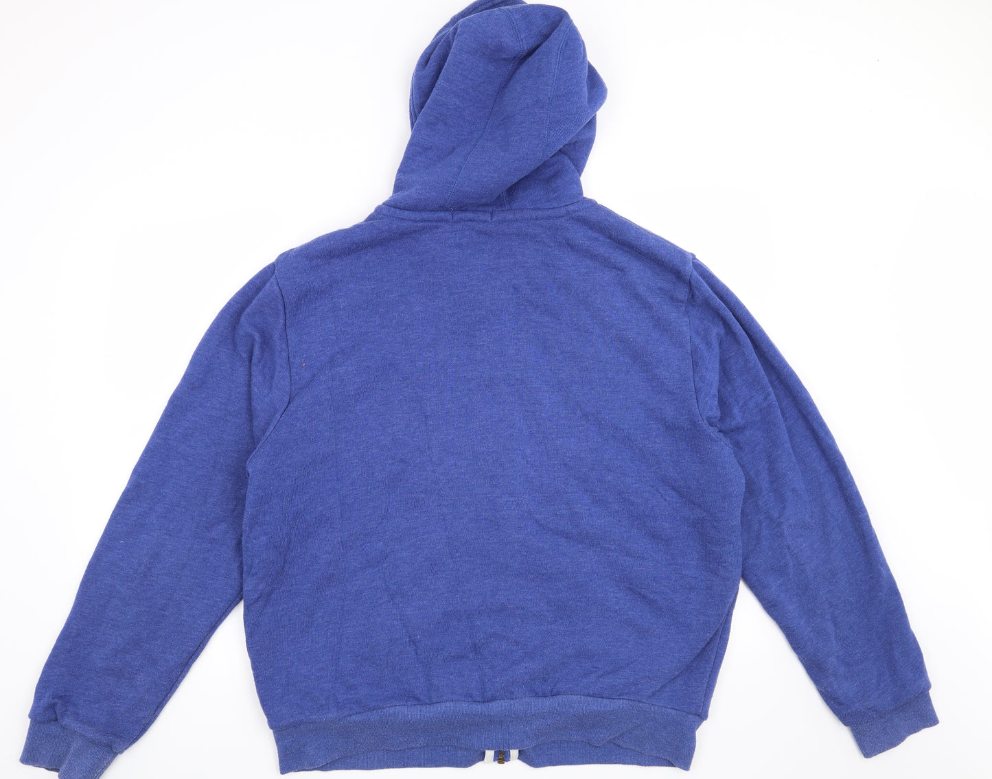 Tokyo Laundry Mens Blue   Full Zip Hoodie Size XL