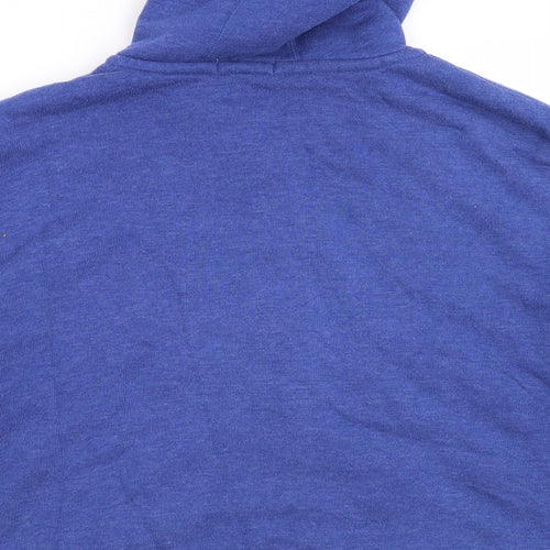 Tokyo Laundry Mens Blue   Full Zip Hoodie Size XL