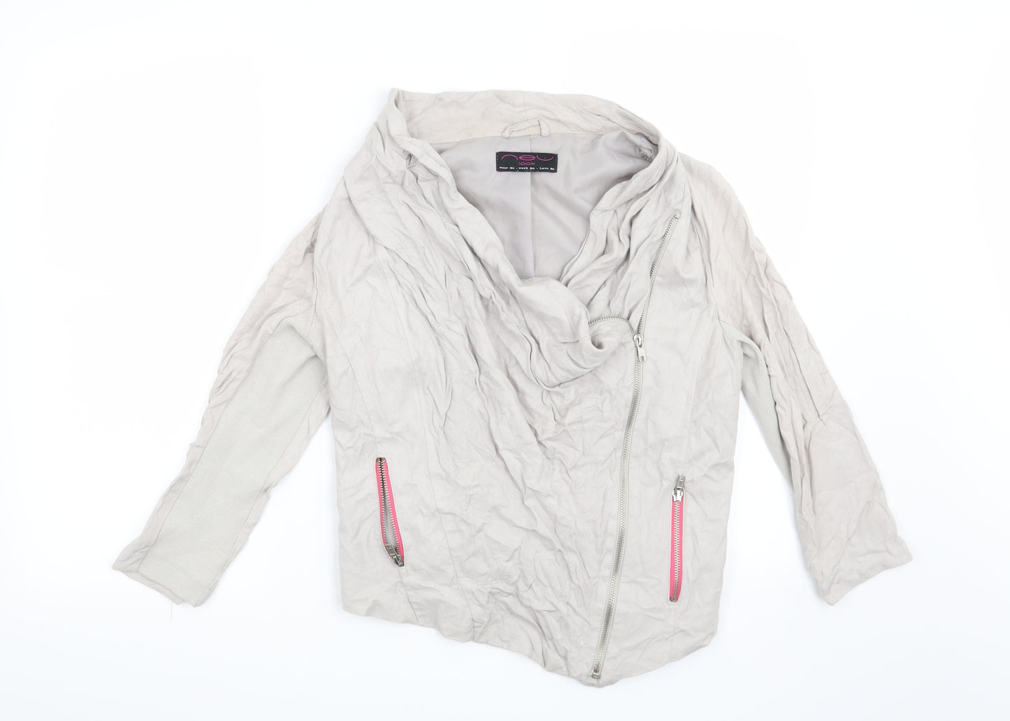 New Look Womens Beige   Jacket  Size 12