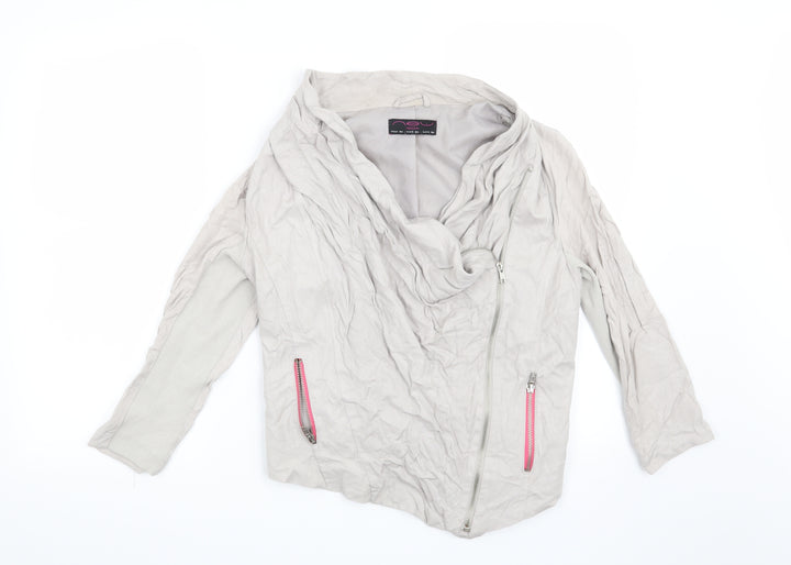 New Look Womens Beige Jacket Size 12