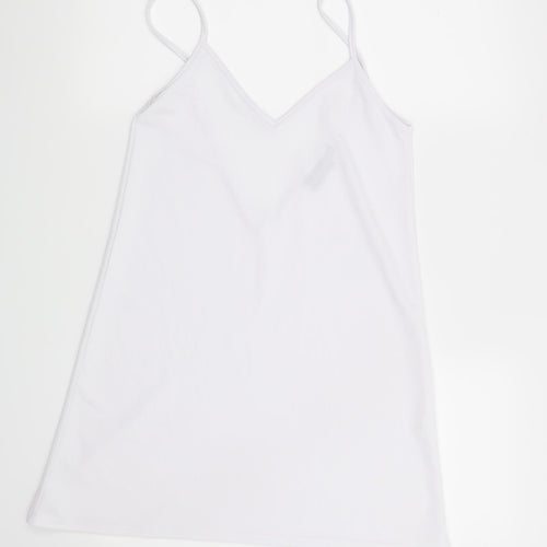 Pretty Little Thing Womens White   Skater Dress  Size 6