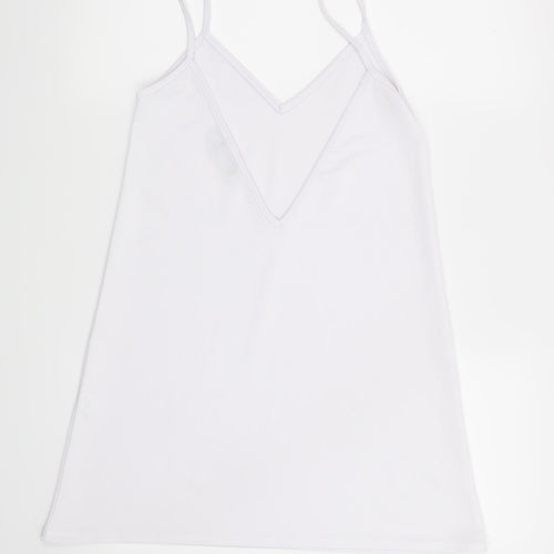 Pretty Little Thing Womens White   Skater Dress  Size 6