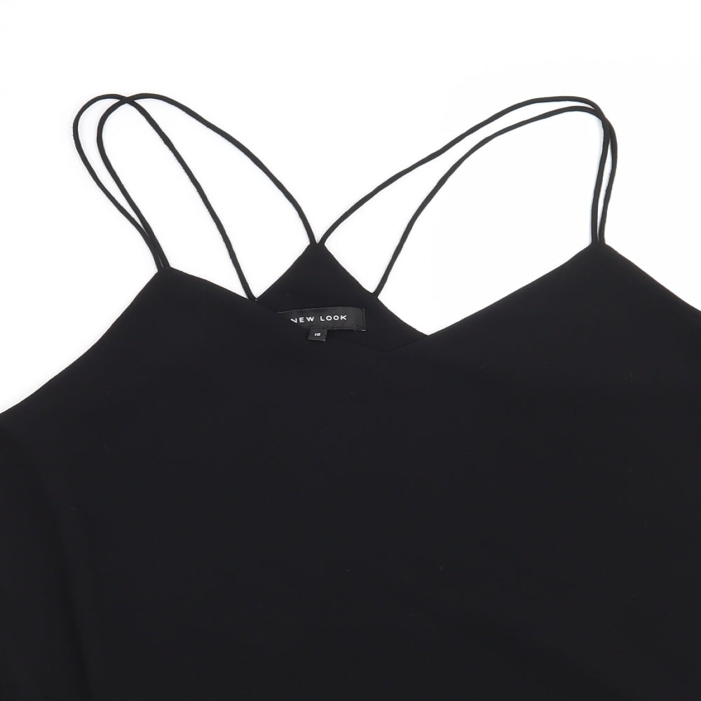 New Look Womens Black   Basic Blouse Size 10