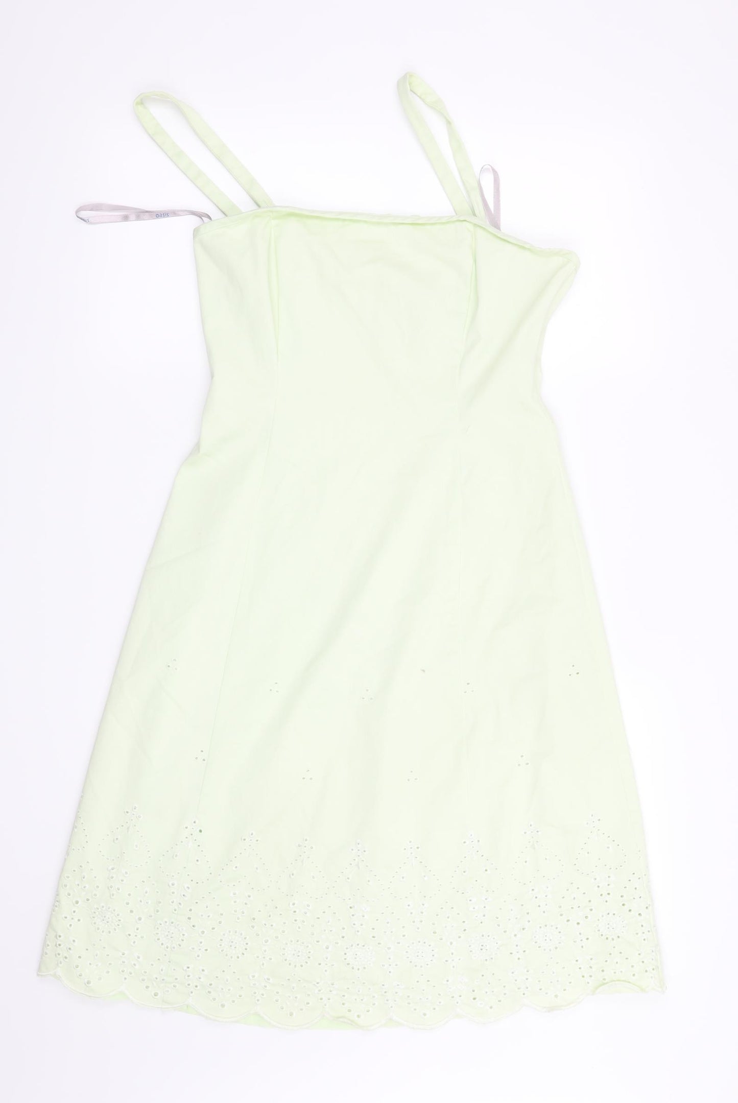 Oasis Womens Green Floral  Sheath  Size 12