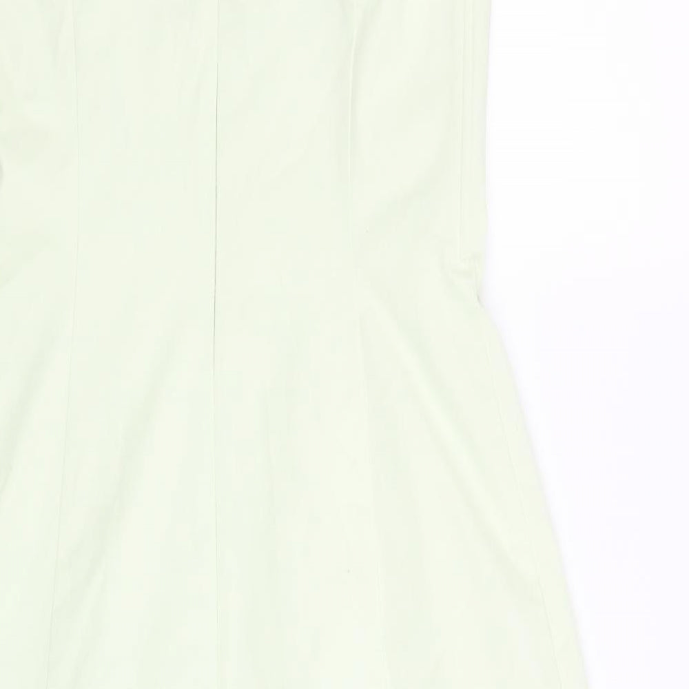 Oasis Womens Green Floral  Sheath  Size 12