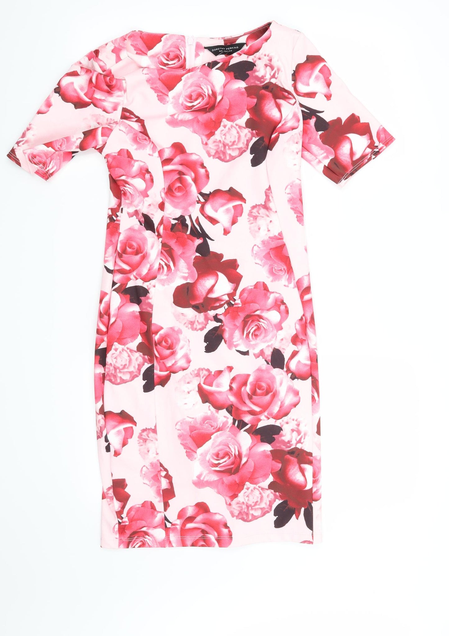 Dorothy Perkins Womens Pink Floral  Shift  Size 8