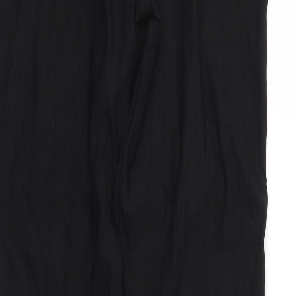 Fans Womens Black   Trousers  Size 28 in L32 in