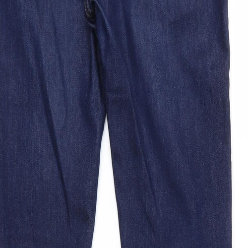 George Womens Black  Denim Bootcut Jeans Size 10 L32 in