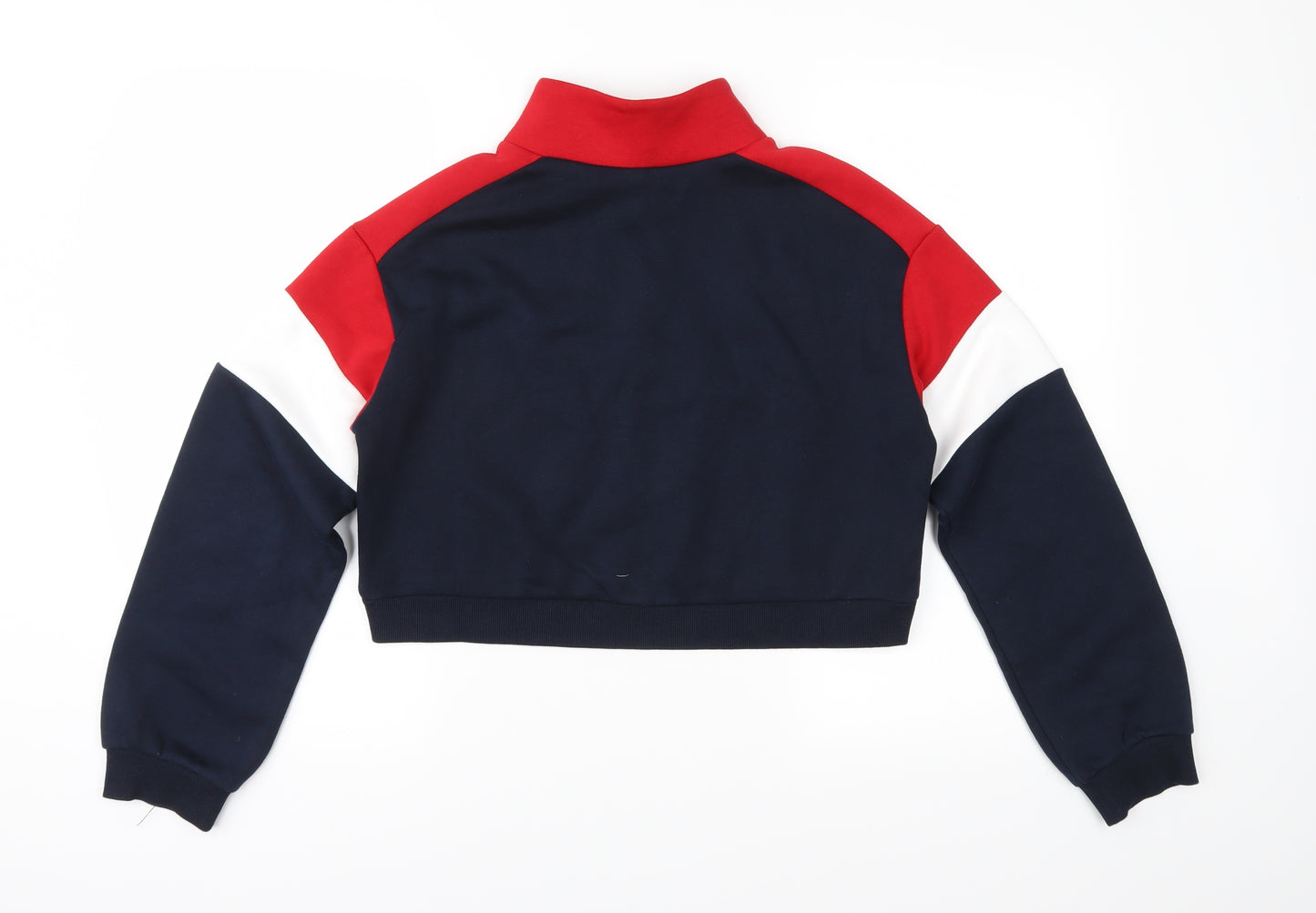 Divided Womens Black  Jersey Pullover Sweatshirt Size XS  - Cropped