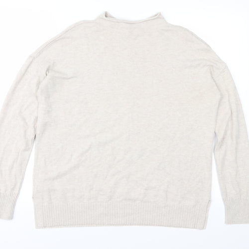 Gap Womens Beige  Knit Pullover Jumper Size M