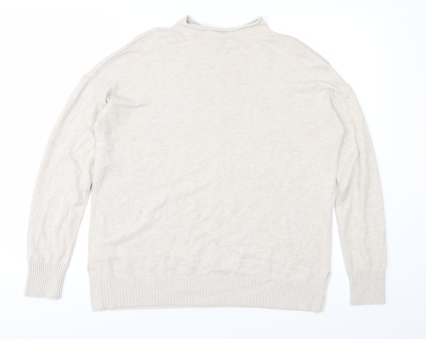 Gap Womens Beige  Knit Pullover Jumper Size M