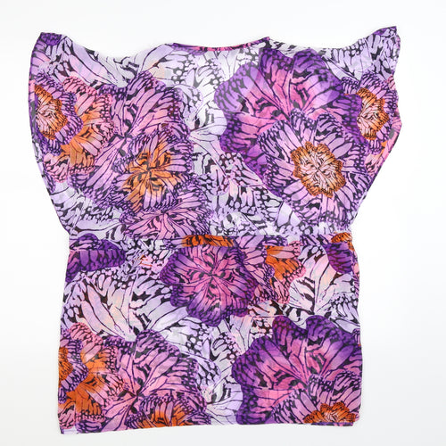 F&F Womens Multicoloured Floral  Camisole Blouse Size 14