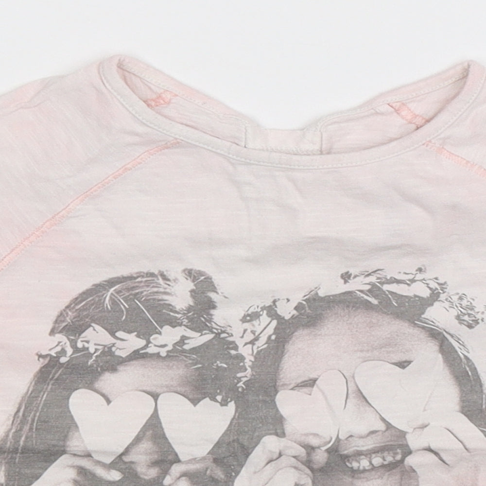 NEXT Girls Pink   Basic T-Shirt Size 4 Years