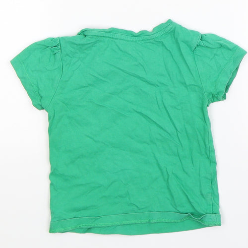 Gap Girls Green   Basic T-Shirt Size 3 Years