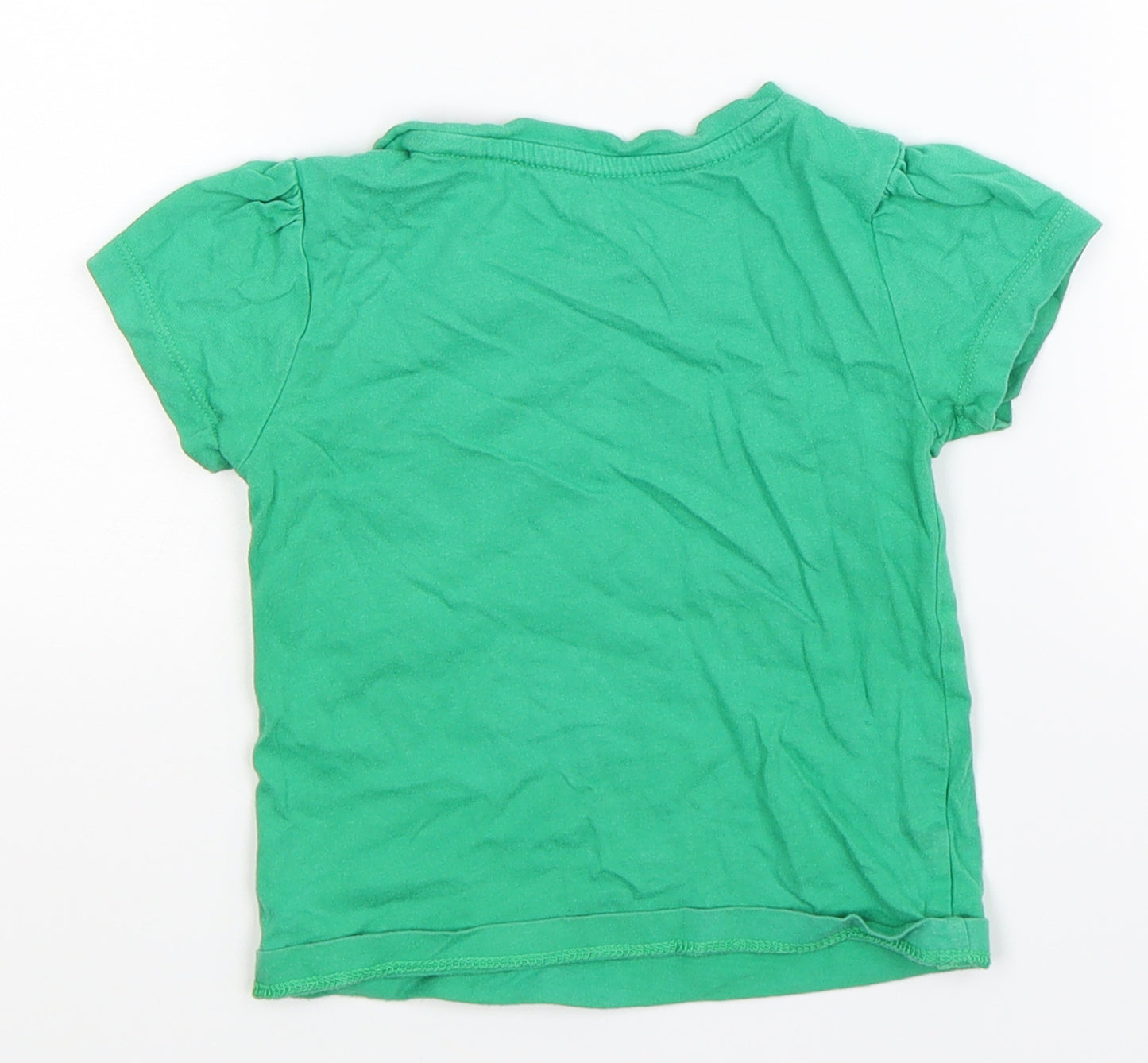 Gap Girls Green   Basic T-Shirt Size 3 Years