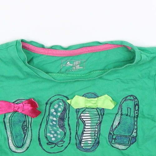 Gap Girls Green   Basic T-Shirt Size 3 Years