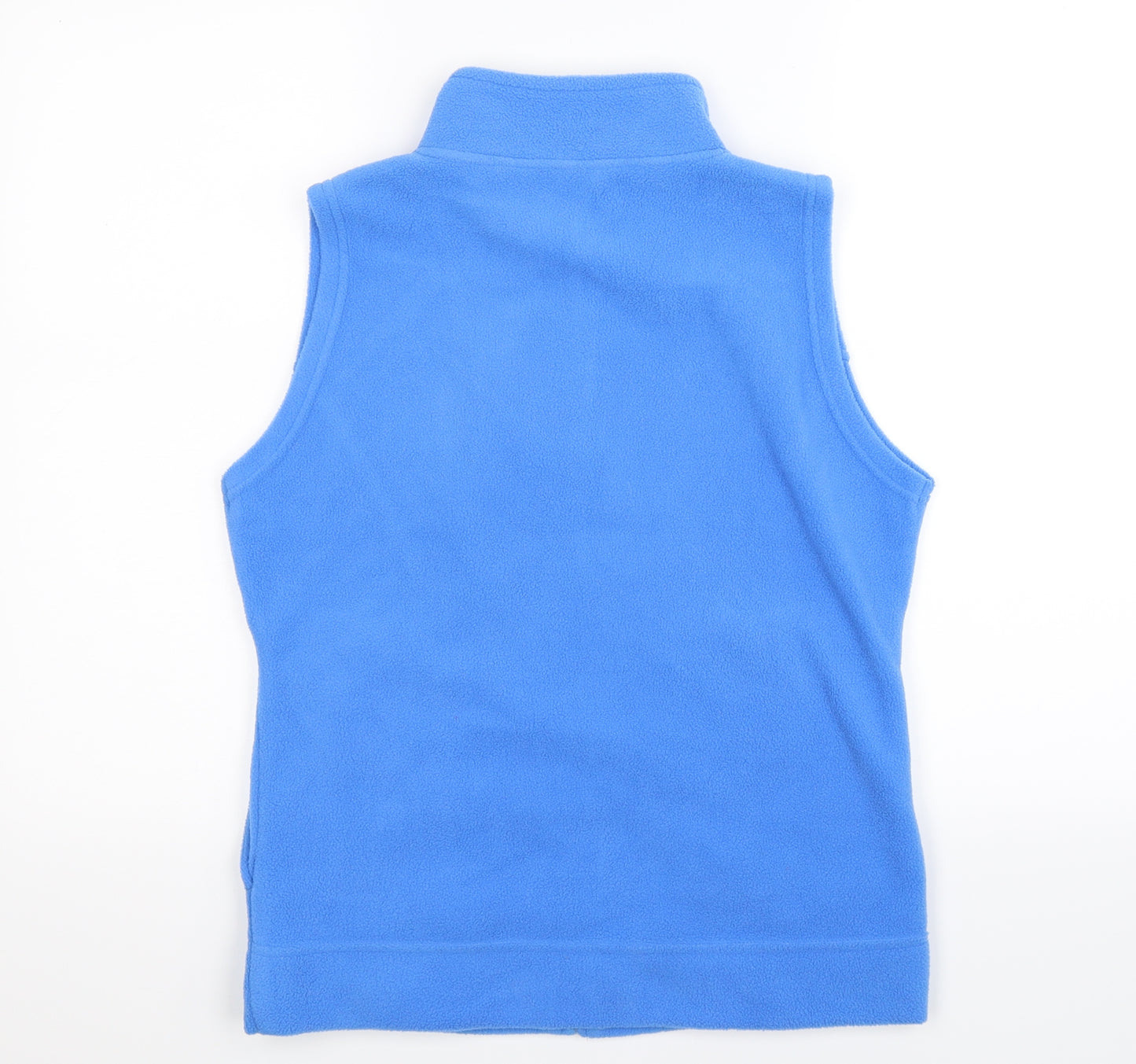 Isle Womens Blue  Fleece Gilet Jacket Size 12