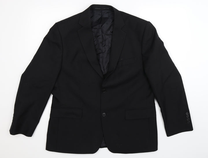 Hugo James Mens Blue   Jacket Suit Jacket Size 42