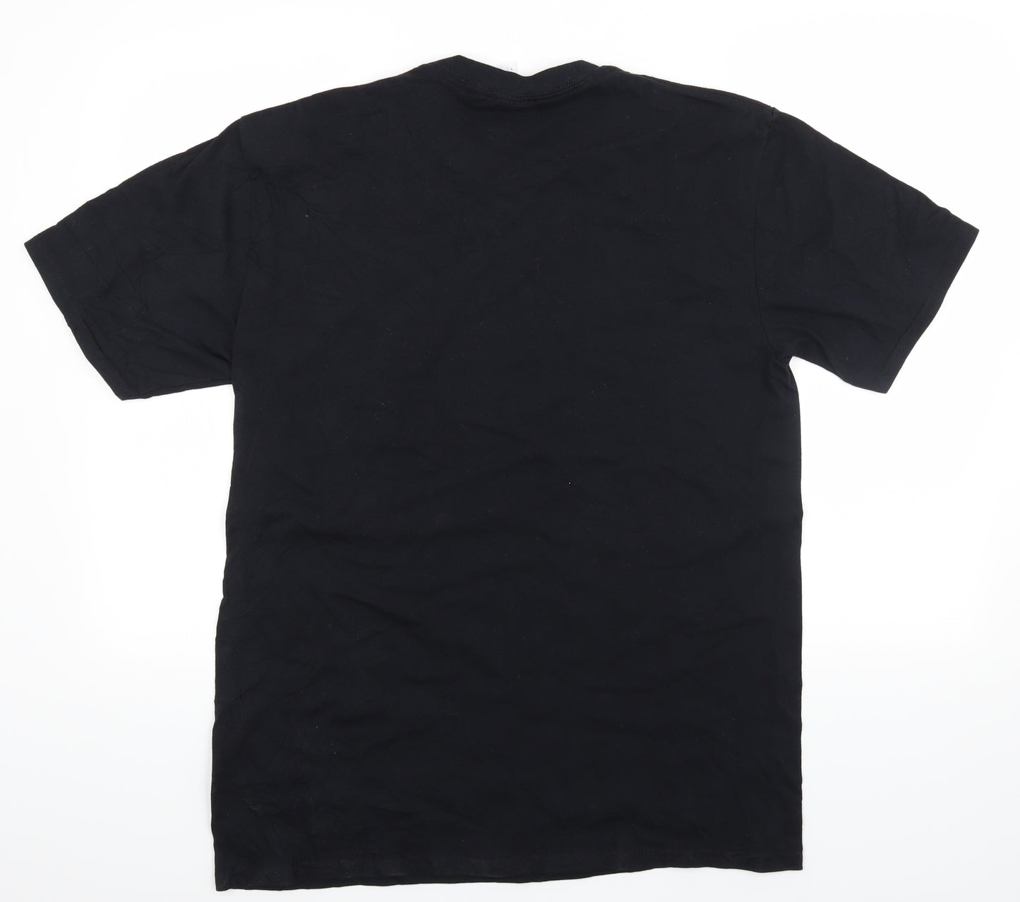 Gildan Mens Black    T-Shirt Size L