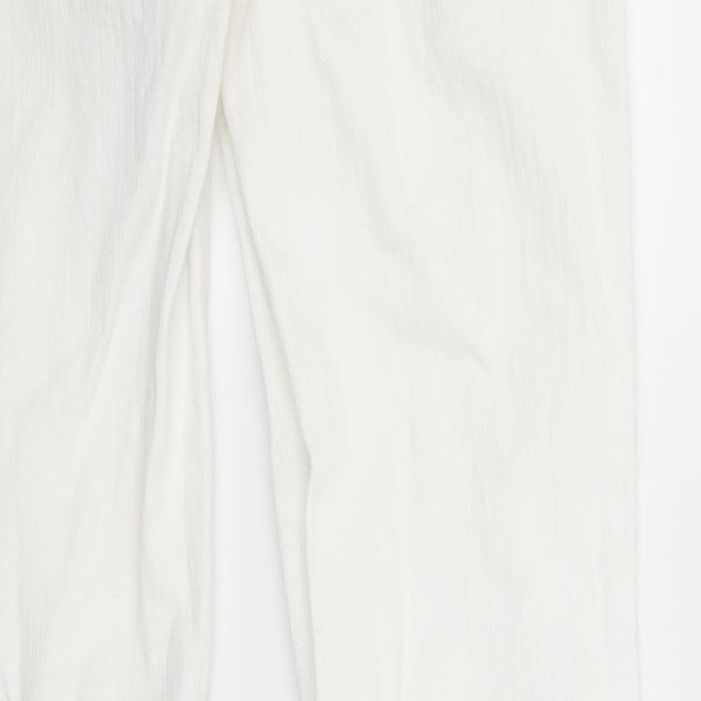 John Baner Womens White  Denim Skinny Jeans Size 8 L34 in