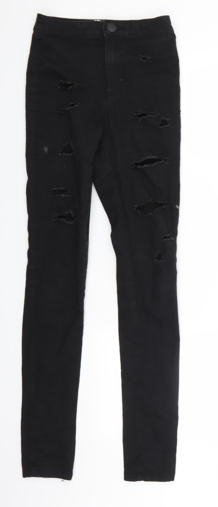 Miss Denim Womens Black Denim Jegging Jeans Size 6 L29 in