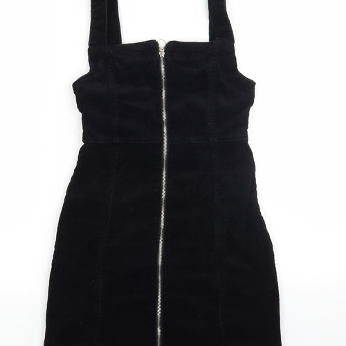 Denim Co Womens Black  Corduroy Bodycon  Size 6