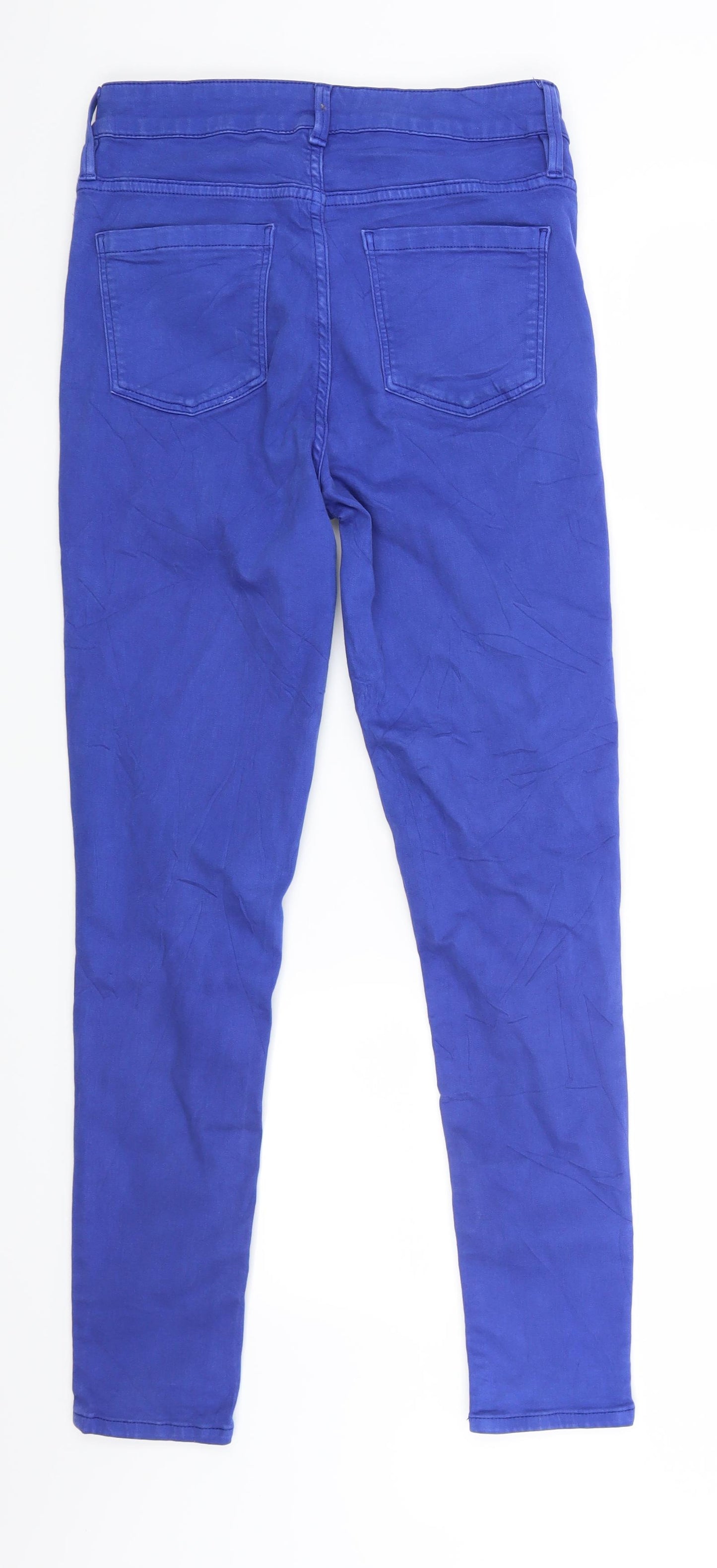 Oasis Womens Blue  Denim Skinny Jeans Size 12 L30 in