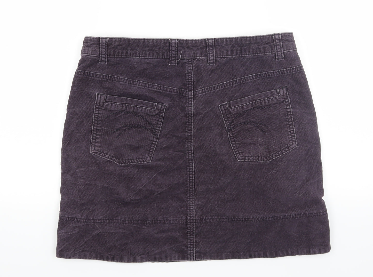 Marks and Spencer Womens Grey   Straight & Pencil Skirt Size 12