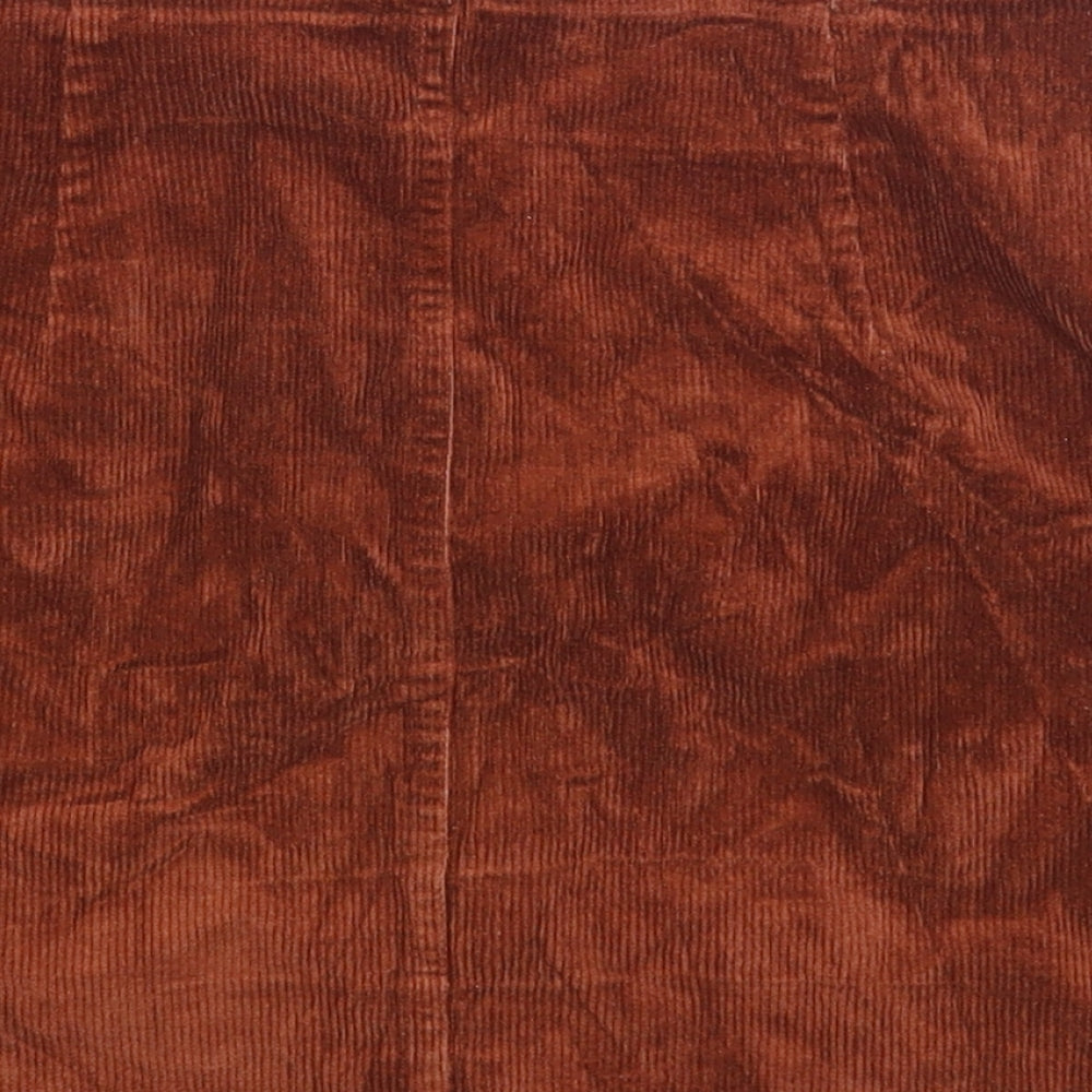 Apricot Womens Brown  Corduroy A-Line Skirt Size 10
