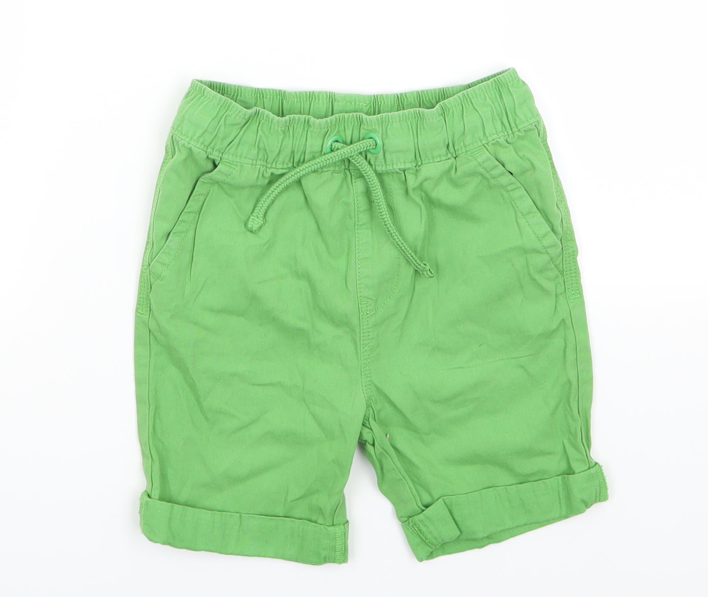 George Boys Green   Bermuda Shorts Size 3-4 Years