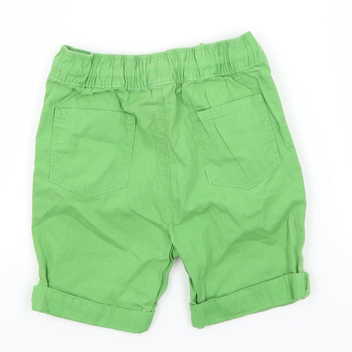 George Boys Green   Bermuda Shorts Size 3-4 Years