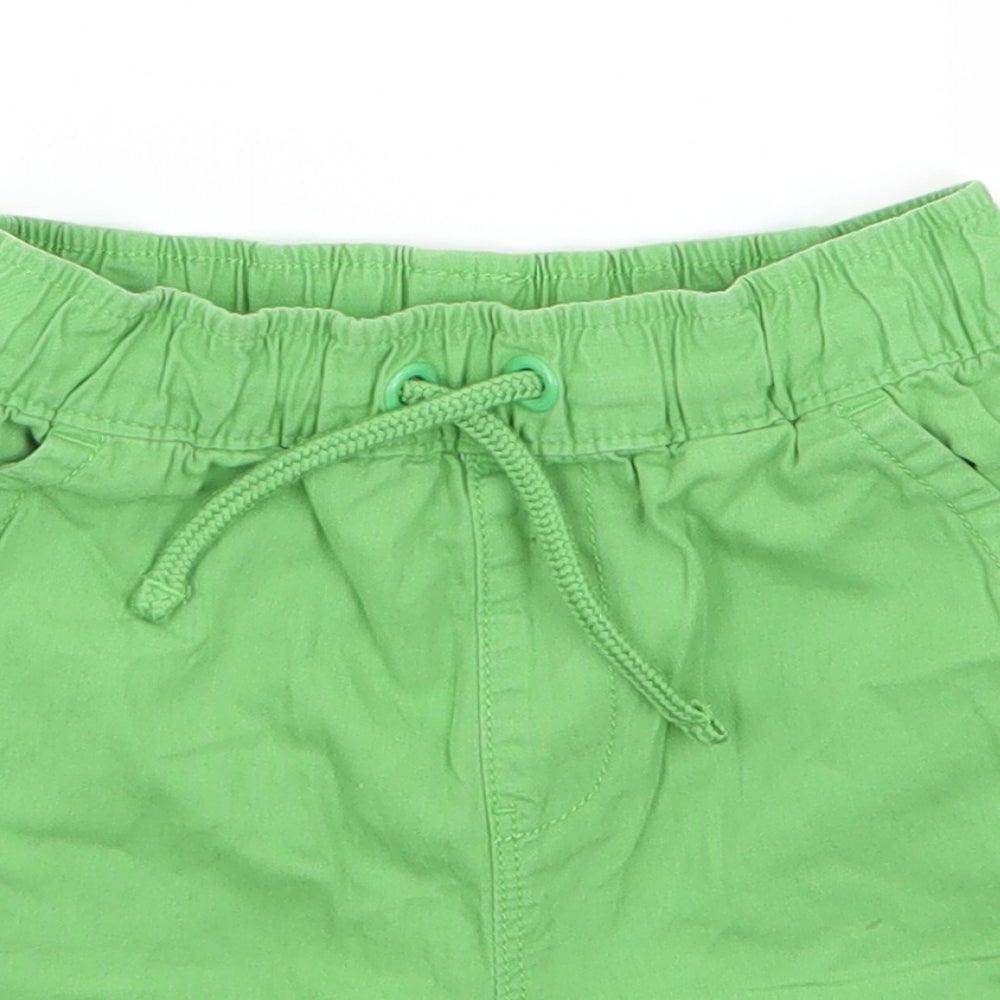 George Boys Green   Bermuda Shorts Size 3-4 Years