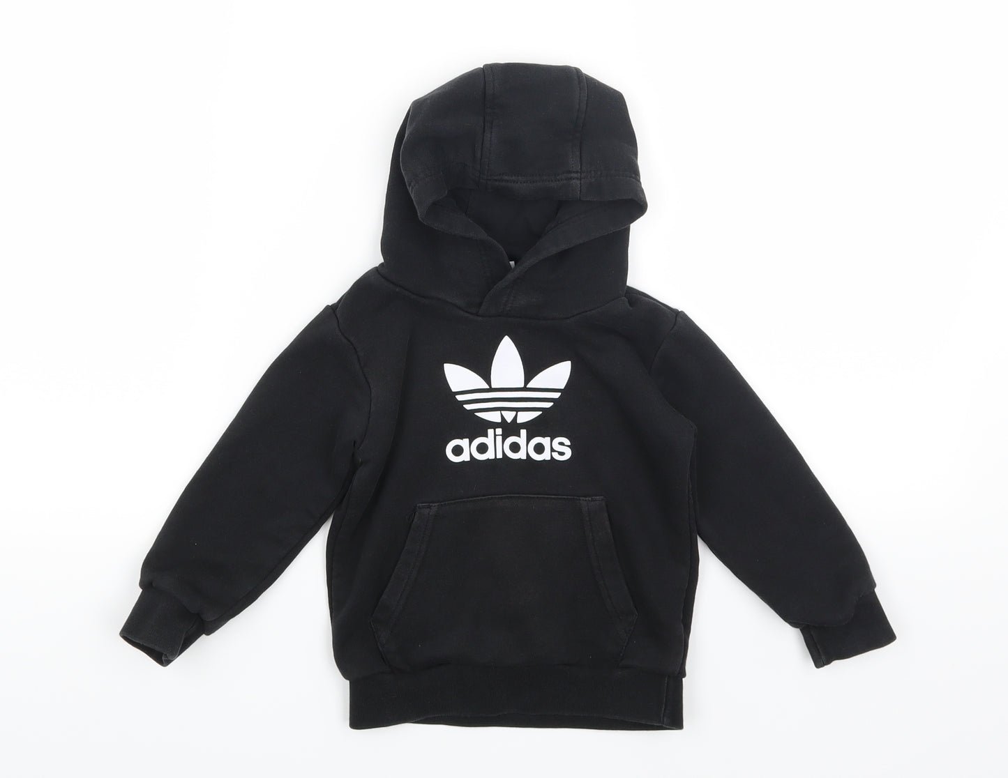 adidas Baby Black   Basic T-Shirt Size 12-18 Months  - Hoodie