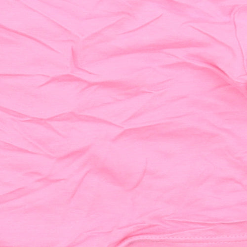 George Girls Pink   Basic T-Shirt Size 9-12 Months