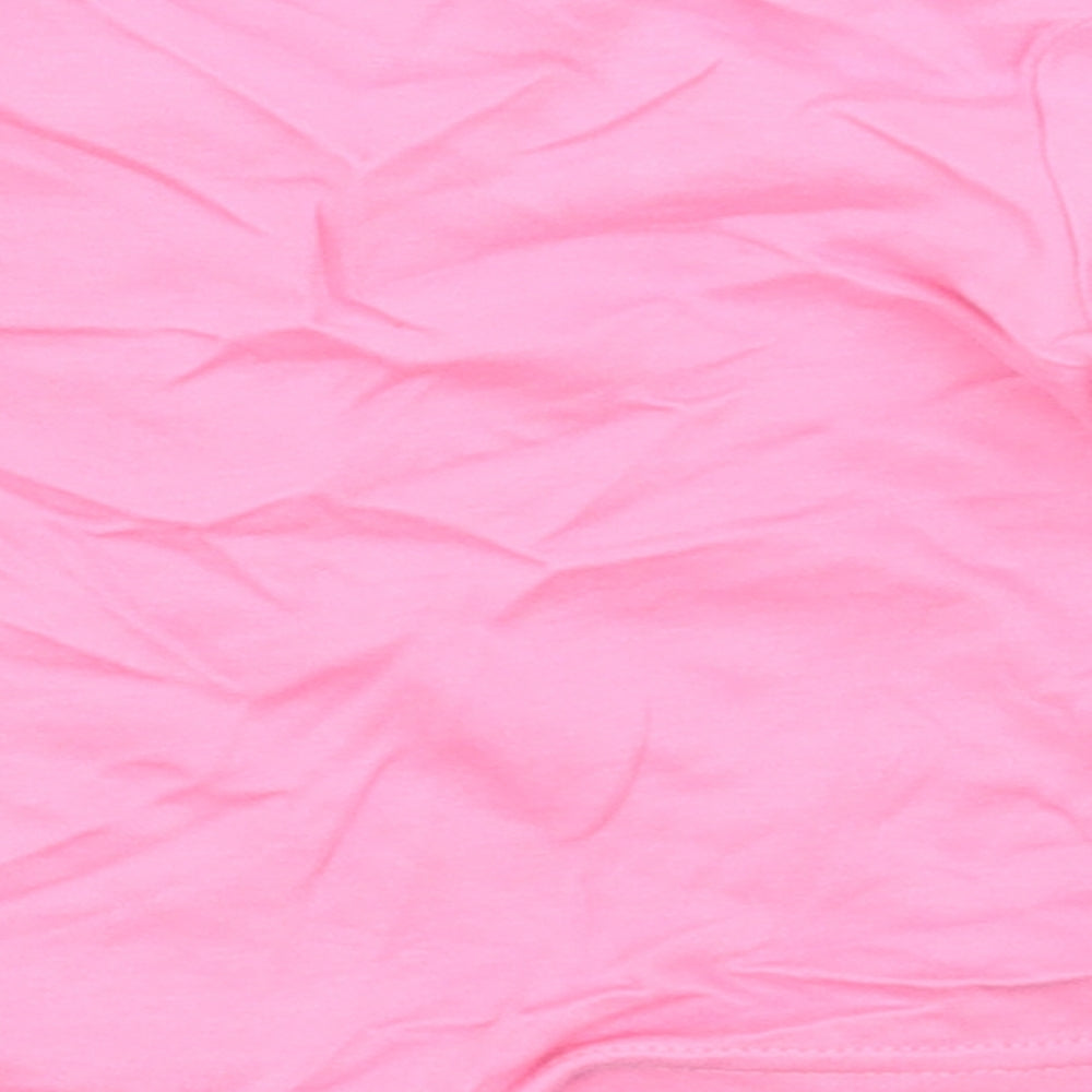 George Girls Pink   Basic T-Shirt Size 9-12 Months