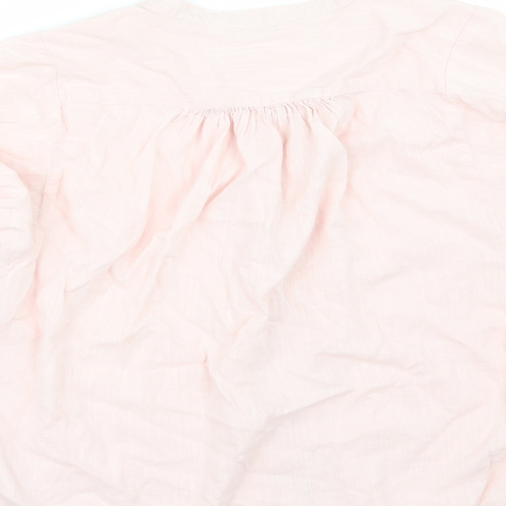 F&F Womens Pink   Tunic Button-Up Size 10