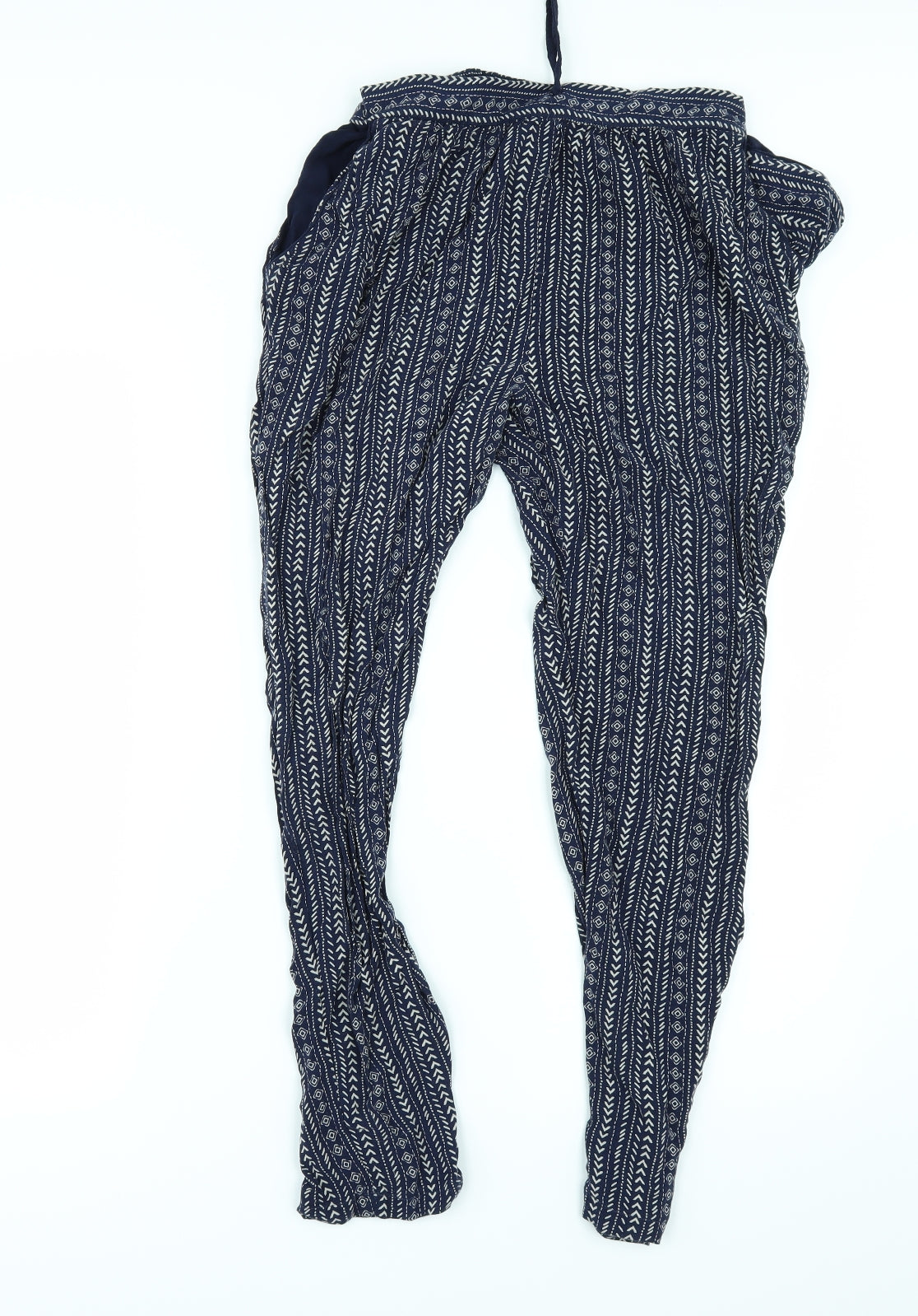 George Womens Blue   Trousers  Size 12 L27 in