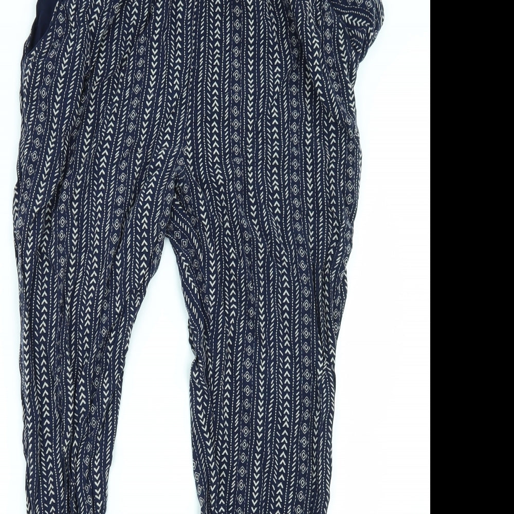 George Womens Blue   Trousers  Size 12 L27 in