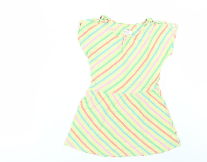 Gap Girls Yellow Striped  A-Line  Size 3 Years