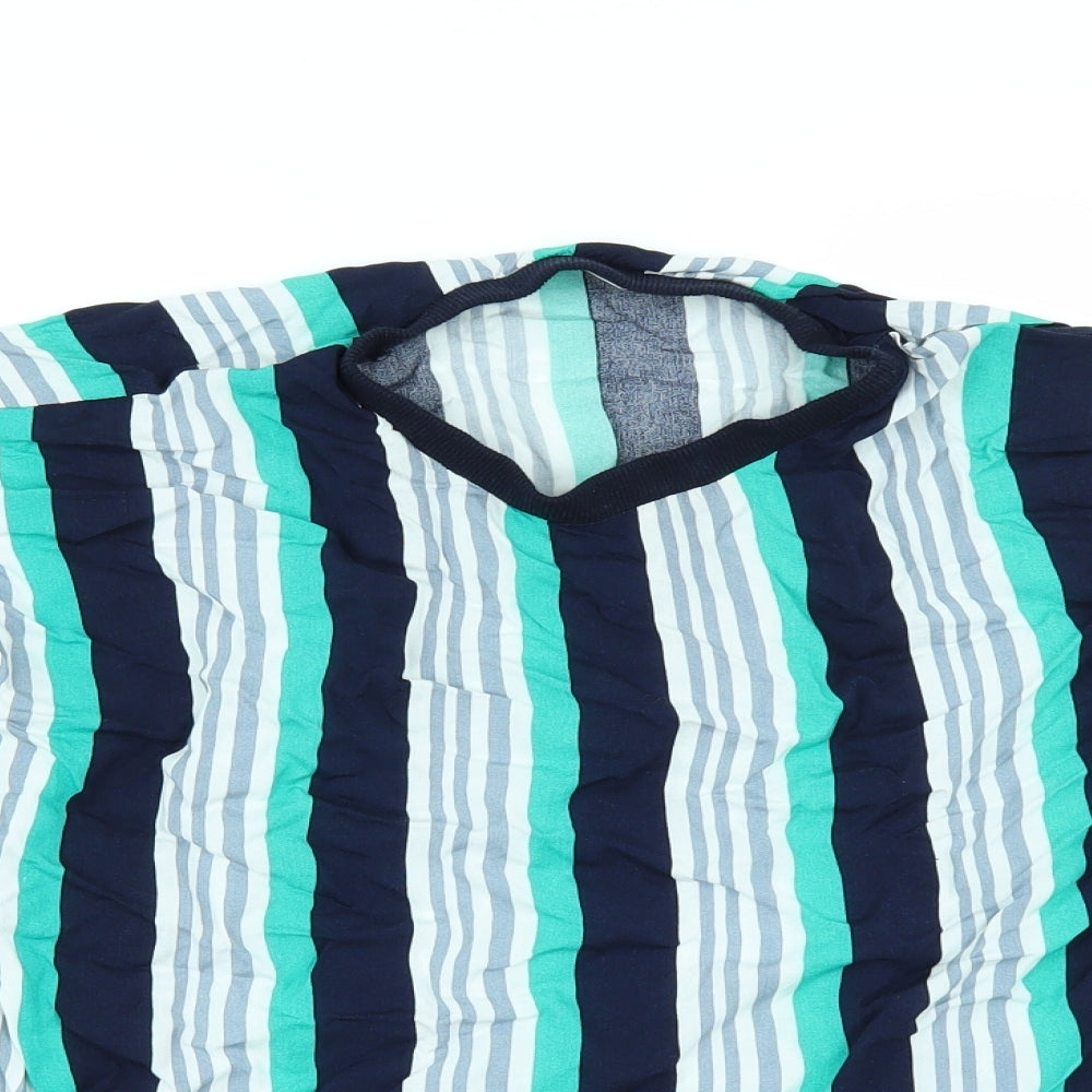 Sinsay Womens Multicoloured Striped  Tunic Blouse Size L