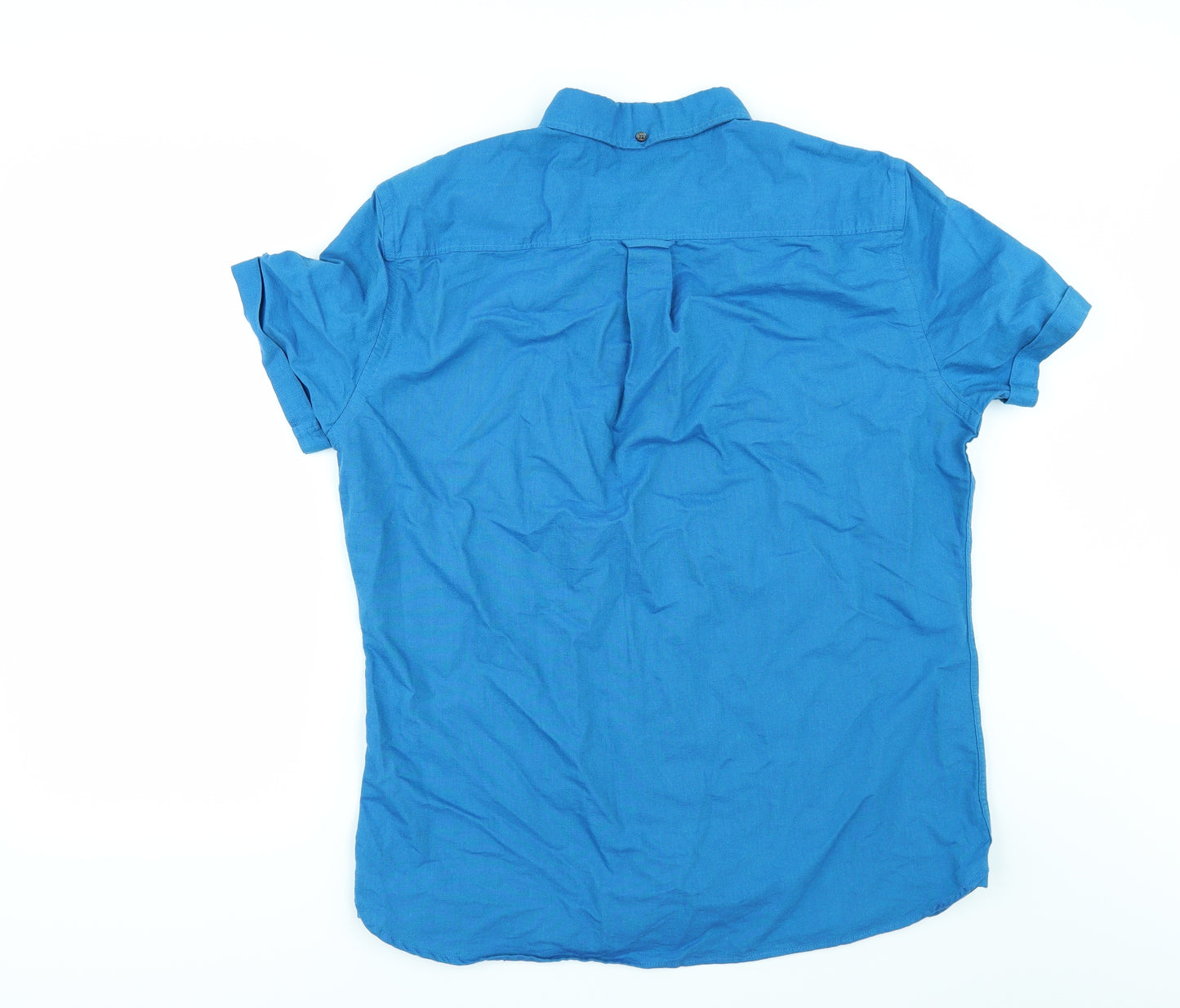 NEXT Mens Blue    Button-Up Size L